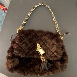 Bueno Faux Fur Handbag